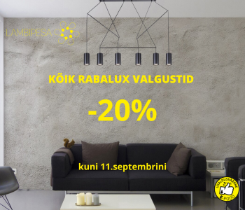 Rabaluxi soodusmüük!
